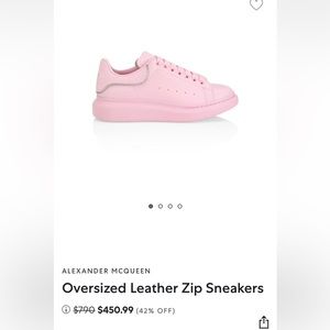 Alexander Mcqueen Pink SIZE 11